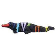 Mini Colorful Resin Crocodile Statue
