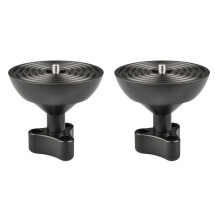 2st 100mm Half Video Bowl Statief Apex Adapter voor Weifeng Bogen 3/8 Inch Stud Mount
