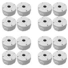 16X Universal ÜBerwachung Kamera Anschluss Dose Halterung, im Freien Verwenden Wasserdichte Wand Decken Montage Kabel Sockel Boxen