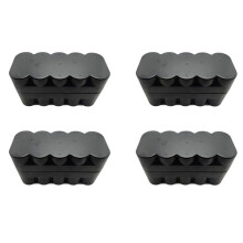 4Pcs 120 Film Plastic Storage Box Container Case to Support 10 Rolls Films Without Film Darkroom Equipment