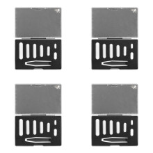 4X Barres D'Agitation Magnétiques PTFE de Taille Mixte Barres D'Agitation pour Agitateur Magnétique, Ensemble de Type C