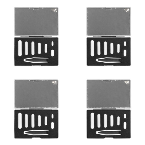 4X Magnetisch Rührstäbchen Gemischte Größe PTFE Magnet Rührstäbchen Rührstäbchen, Typ-C Set