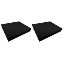 2X Yoga Balance Pad Cuscino di Equilibrio in Schiuma Ispessita Antiscivolo per Yoga Fitness Training Core Balance Knee Pad