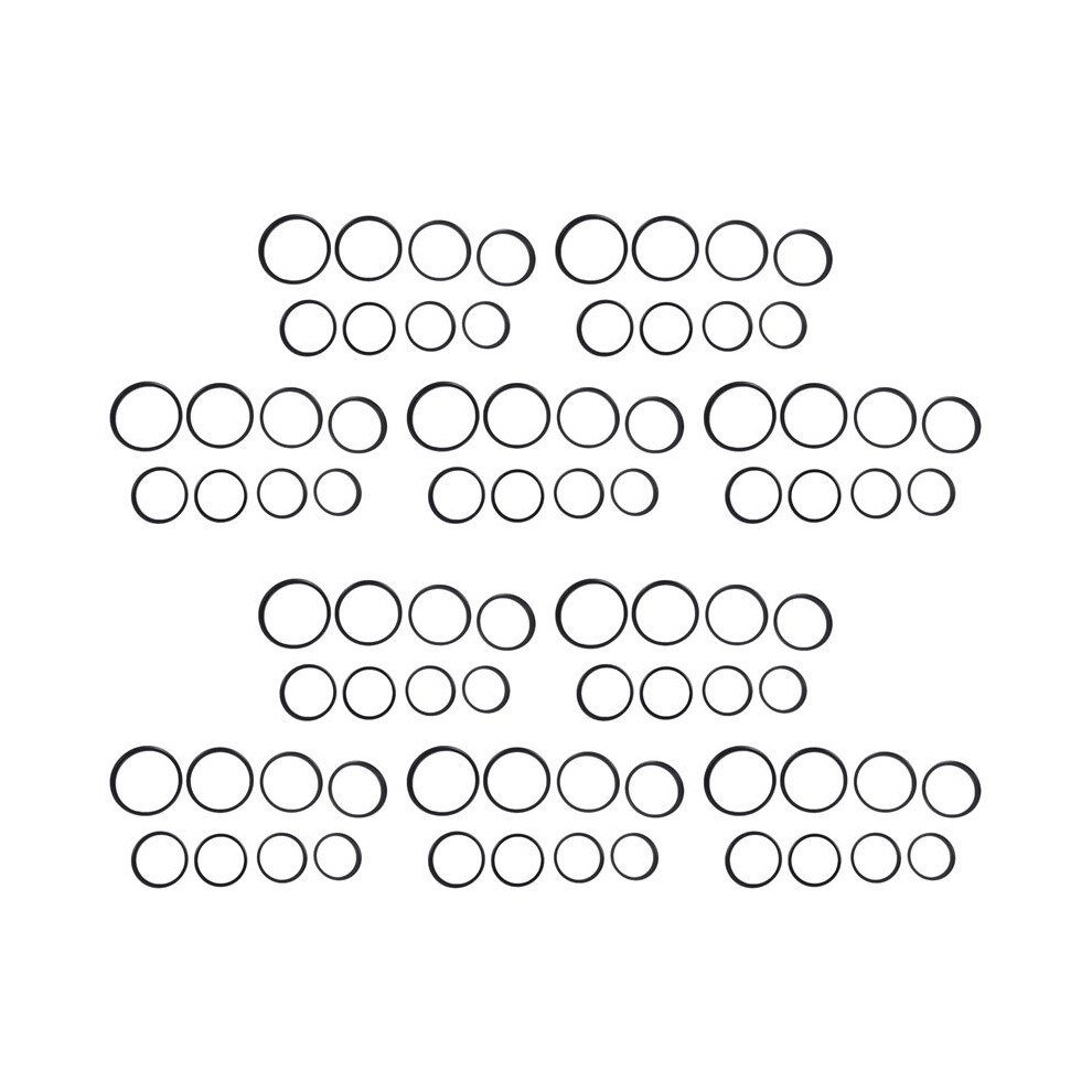 80 Pieces Step- Adapter Ring Set,Includes 49-52Mm, 52-55Mm, 55-58Mm, 58-62Mm, 62-67Mm, 67-72Mm, 72-77Mm, 77-82Mm- Black 6033556414865