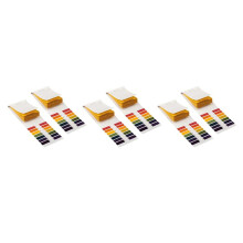 6 Set 160 Strips 1-14 PH Lakmoespapier Ph-Teststrips Water Cosmetica Bodem PH-Testpapierstrips met Controlekaart