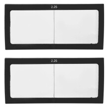 2X Arc Welding Magnifier Lens Screen Helmet Glass Diopter 2.25 Anti-Glare Welding Mask Goggles