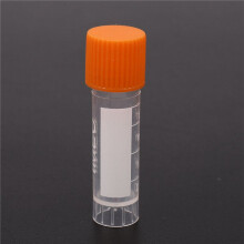 100Pcs 1,8 Ml en Plastique Gradué 0,063 Oz Tube à Essai Cryovial Tube D'éChantillon avec Bouchon de Joint
