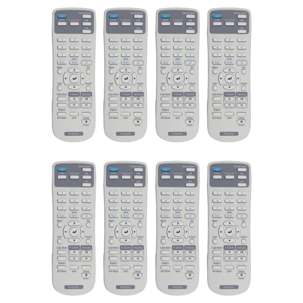 8X Replacement Projector Remote Control 219863500 For Brightlink 725Wi/1485Fi,Ex3280, Ex9230, Home Cinema 880 4712609023705