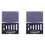2X Magnetisch Rührstäbchen Gemischte Größe PTFE Magnet Rührstäbchen Rührstäbchen, Typ-B Set 1