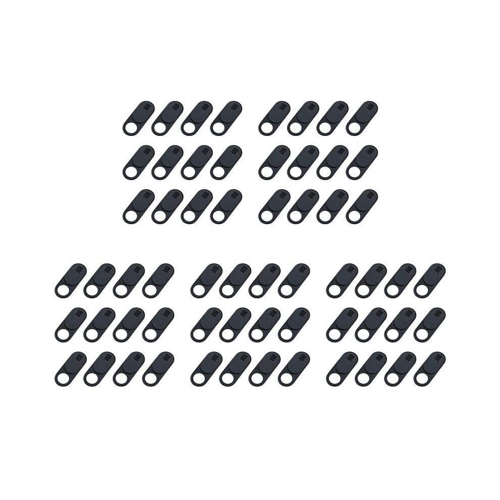 Webcam Cover, 60-Pack Ultra Thin Design Web Camera Cover Slide For Laptop, Pc, Computer, Pro- Black 6132206258900