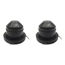 2X Abbé Condensor van Microscoop (NA1.25) Optische Fittingen met Variabel Diafragma voor Convergerend Licht in Helder Veld