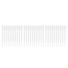 30Pcs 3ML Einweg-Pipettenset Aus Kunststoff mit Pipettenaufsatz