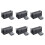 6X Shockproof Dslr Slr Camera Insert Organizer Case Partition Divider Protection Case(Black+Grey) 1
