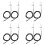 8Pc 38Inch Ignitor Wire & Ceramic Electrode Assembly,Ignition Electrode Can DIY Bending for Gas Ceramic Plug Ignition 1