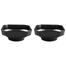 2Stck 37mm 72mm Gegen Licht Blende Abnehmbare Weit Winkel Gegen Licht Blende für Kamera Camcorder Fotografie