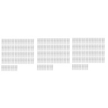 Transparent 2 ML Spray Plastic Bottle Spray Perfume Empty Sample Bottle Suitable for Travel Party 270Pcs