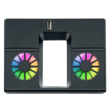 Vertical Cooling Fan for Series X USB Powered Cooling Bracket Cooling System Accessories, with Colorful Lights