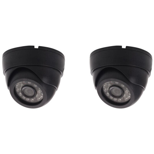 2X CCTV Camera HD 800TVL Security Dome Camera Outdoor