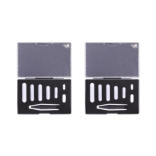2X Barres D'Agitation Magnétiques PTFE de Taille Mixte Barres D'Agitation pour Agitateur Magnétique, Ensemble de Type C