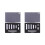 2X Magnetisch Rührstäbchen Gemischte Größe PTFE Magnet Rührstäbchen Rührstäbchen, Typ-C Set 1