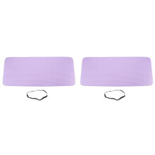 2X Yoga Knee Pad 15mm Yoga Mat Large Thick Pilates Exercise Fitness Pilates Workout Mat Non Slip Camping Mats