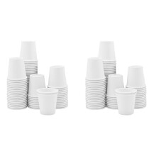 Vita Pappersmuggar, Litet EngåNgsbadrum, Espresso, Dispenser för Munvattenkoppar, EngåNgsmuggar, (200 Pack) 3Oz
