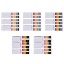 15 Set 1200 Strips Professional 1-14 PH Litmus Paper Ph Test Strips Water Cosmetics Soil PH Test Paper Strips