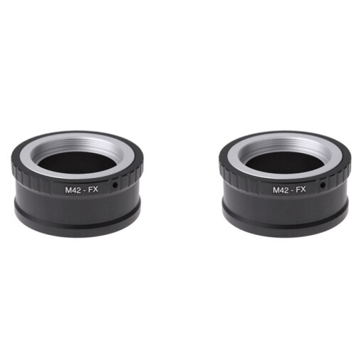 2X Objectif M42-FX M42 pour  x Mount  X-Pro1 X-M1 X-E1 X-E2 Bague D'Adaptation Objectif M42-FX M42