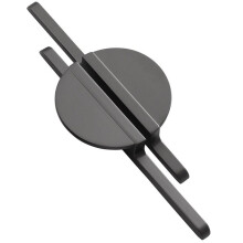 Simple Semi-Circular Black Handle Nordic Style Cabinet Door Cabinet Drawer Cabinet Wardrobe Zinc Alloy Handle