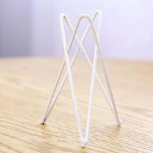 (White) Elegant Air Plant Holder for Home Decor