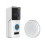 Tuya HD Câmera de Vídeo Campainha Sem Fio com Campainha Interna 90 Graus  Angular Visual WIFI 2