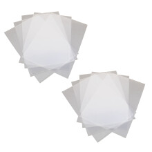 10 Hojas de PelíCula FEP 140X200mm x 0.1mm DLP LCD Sla Resina Impresora 3D para Wanhao Duplicator D7, Fotón