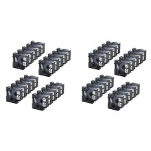 40Pcs for D1 Label Maker/Tape 45013 Black White Label Ribbons Compatible for Label Manager 160 210 450 280