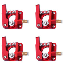 4X Extruder Bausatz, Ersatz Aluminium Extruder Drive Feed für   3/3 Pro CR-10, CR-10S, CR-10 S4, CR-10 S5, 1.75mm Rechte Hand
