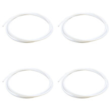 4pcs 2 Meters PTFE PTFE Bowden Tube (4.0mm OD/2.0mm ID)1.75mm Filament for 3D Printer