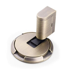 Mechanical Door Stop Nail-Free Door Stop Door Clamp Floor Stop Door Stop Furniture Door Hardware Bronze