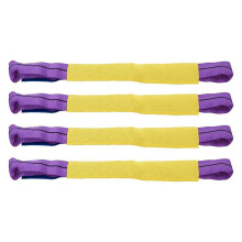 4pcs Tie Down Straps Soft Loop Tie Down Straps Heavy Duty Tie Down Axle Straps Car Retractable Tie Down Loops