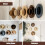 (Black, 8pcs) Cowboy Hat Wall Rack - Space Saving Organizer 6