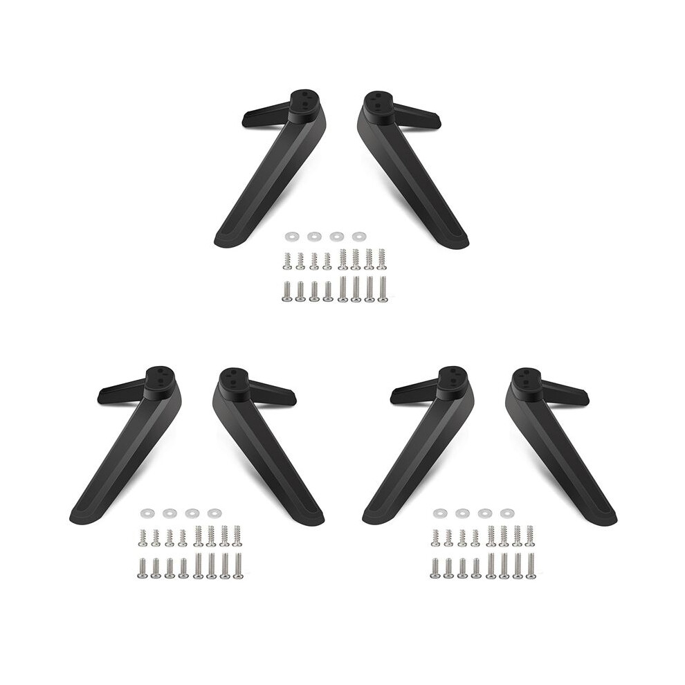 6X Universal Tv Stand, Table Top Tv Stand Base Replacement, Tv Base Pedestal Feet Tv Stand Mount Legs 17Mm-20Mm 6034087614960