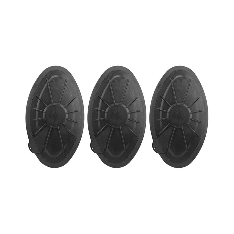 3X Deck Hatch Cover Boat Waterproof Round Hatch Cover Plastic Deck Inspection Plate For Marine Boat Kayak Canoe Marine 6032079691531
