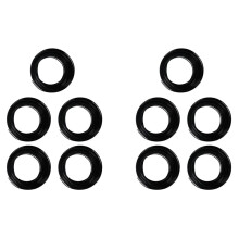 10X 3D Printer Pen Filament 1.75mm PLA 10m(Black PLA)