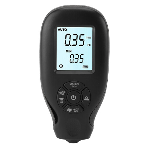 Backlit Display Coating Thickness Gauge Digital Display Automatic Recognition High Accuracy Probe Self Calibration Quick Response Ergonomic Design 1