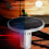 Multifunctional Solar Warning Light 5W 2000mAh Waterproof Blue Red White 13