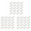 Stainless Plaques de Fixation Droites 40Mm 60Pcs 2