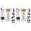 2X Upgrade BL- Touch V3.2 Auto Bed Leveling Sensor with 4 Brackets BL - Touch Kit for 8 or 32 Bit Motherboard 1