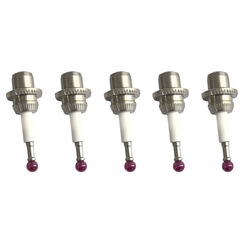 5X 3D Sensor 80.362.00 Touch Probe Stylus M3 4mm Ruby  Ceramic Stem CNC Cmm Machine 1Pc
