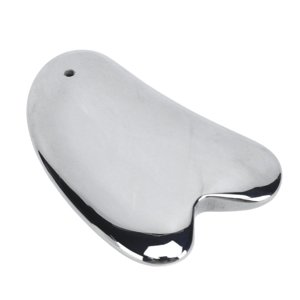 Crook Shaped Terahertz Facial Gua Sha Tool for Spa & Massage, 75x50x8mm