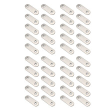 50Mm X 16Mm Gerade Reparatur Verbindung Ausbessern Flache Platte Halterung 40St