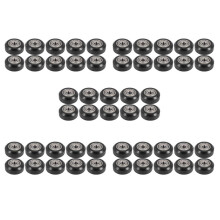 50Pcs Plastic Pulley Wheel with Bearing Idler Pulley Gear for 3D Printer