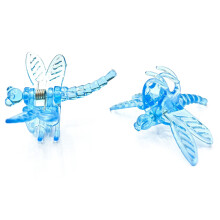 (Blue, 100pcs) 50pcs Transparent Orchid Clips for Flower Support